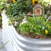 iron planter raised vegetable bed